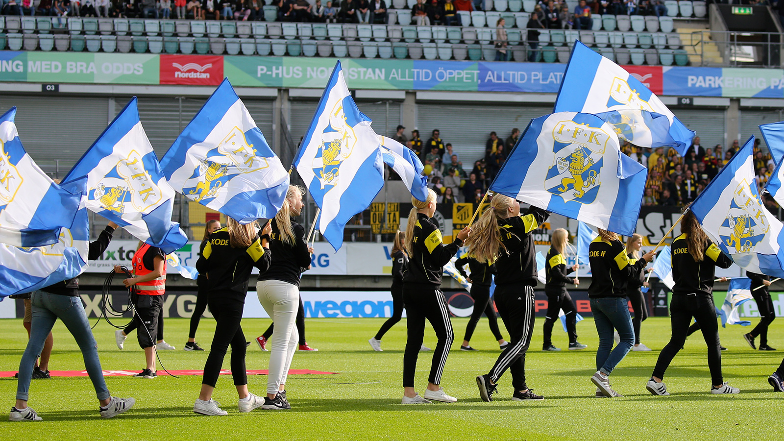 IFK Göteborg: Maskotar, Flaggbärare och Bänkvärmare 2019