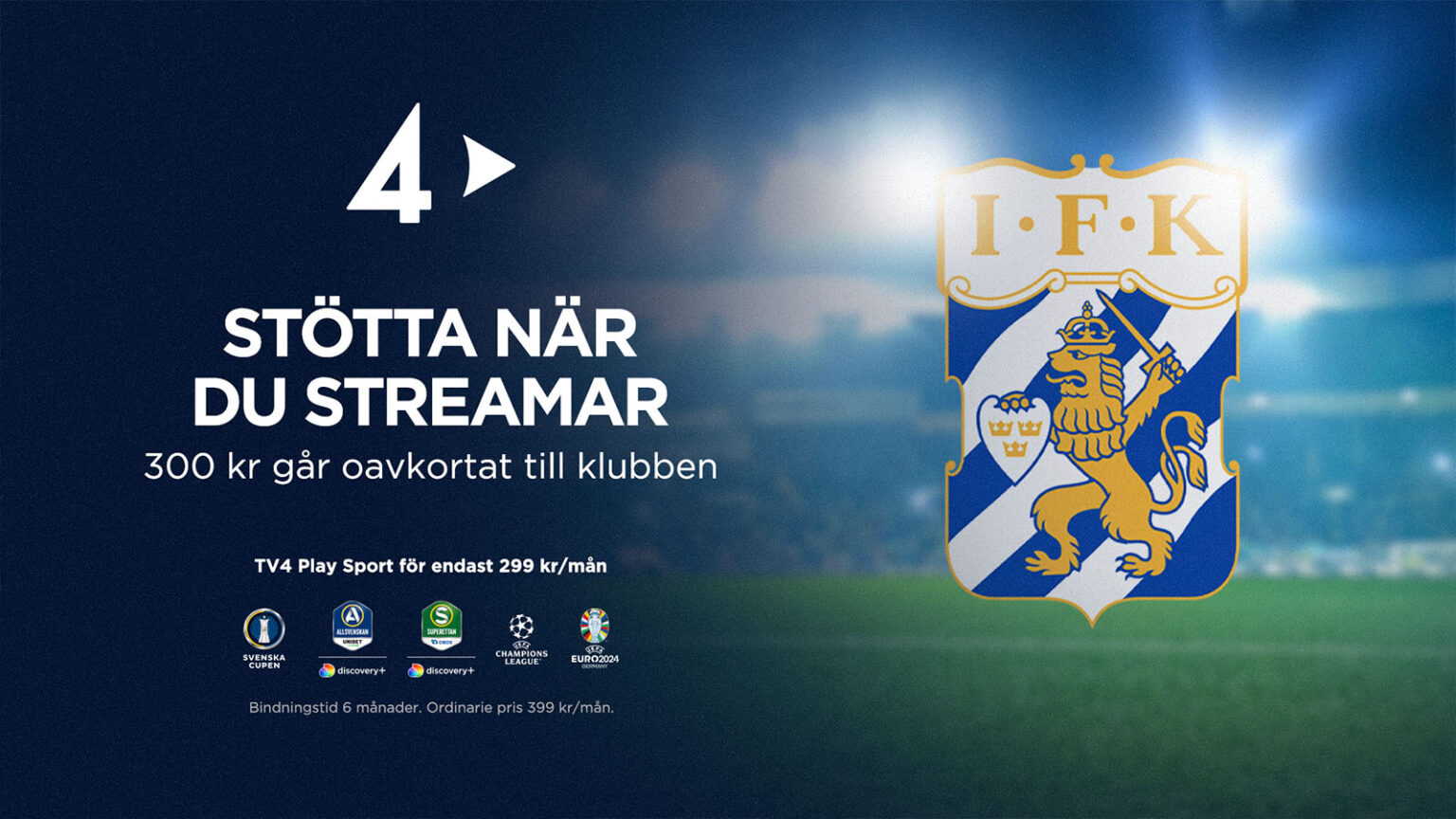 Se cupen – och stötta Blåvitt | IFK Göteborg – Hela stadens lag